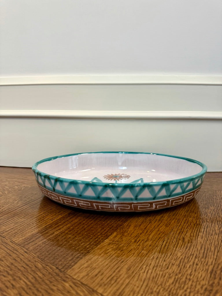 Ovale ceramic dish, Robert Picault, circa 1950