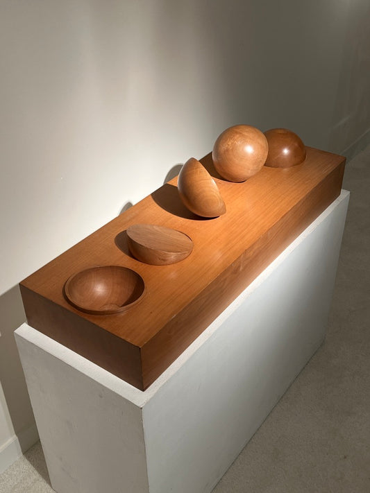 André Delessert, Kinetic Wooden Sculpture, circa 1970s