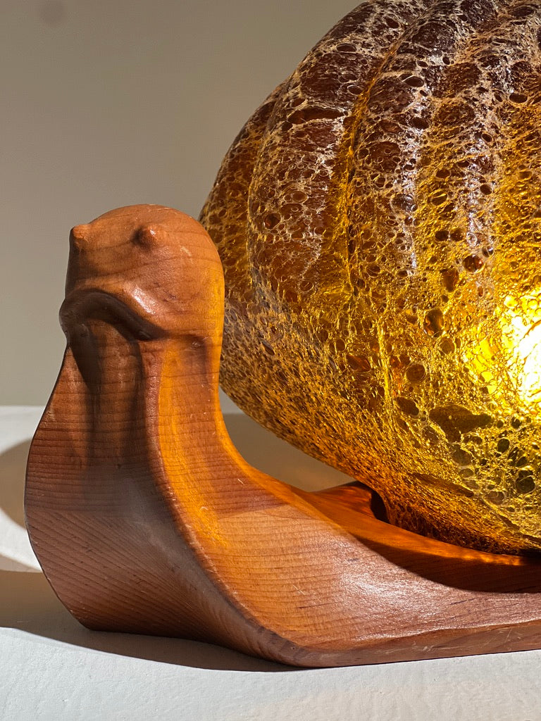 Marzio Cecchi, “Escargot” Table Lamp, circa 1970