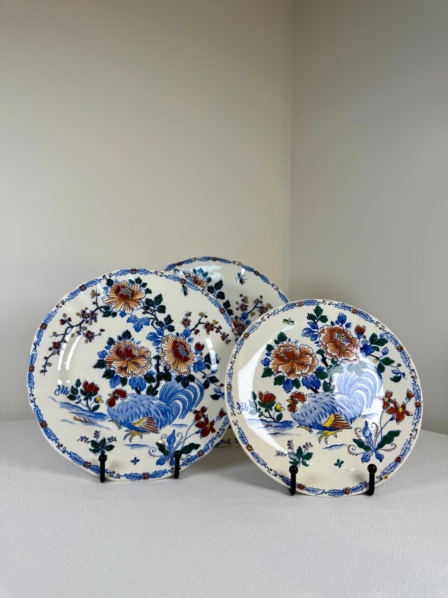 Large French Porcelain Set - Service au Coq