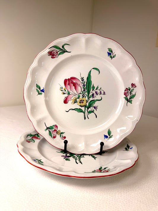 Large Dinnerware Set by Luneville, France, circa 1930
