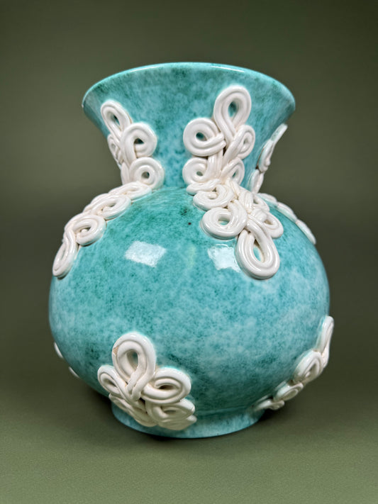 Large ceramic vase, Sainte Radegonde, circa 1940