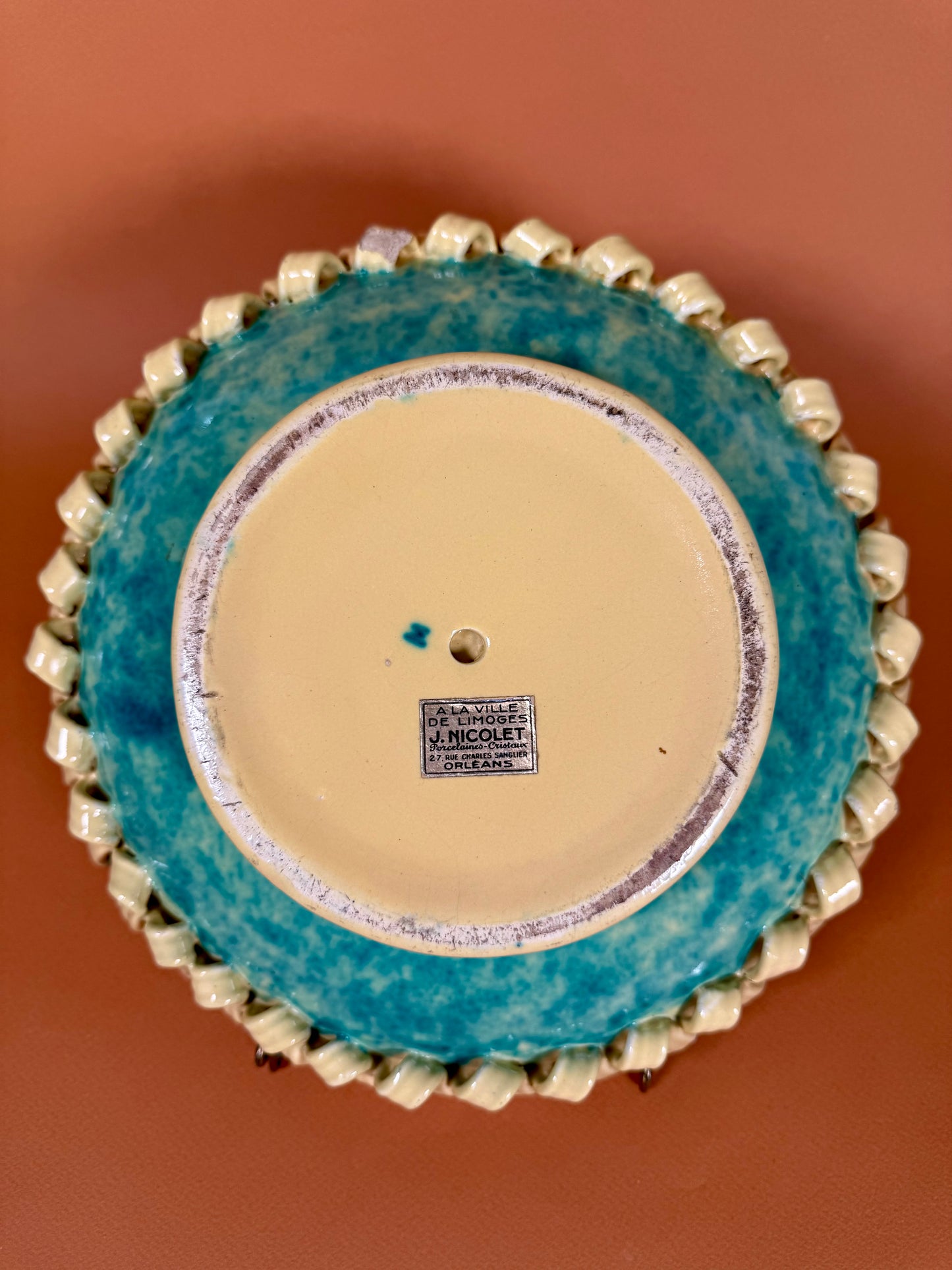 Sainte Radegonde Plate, circa 1960