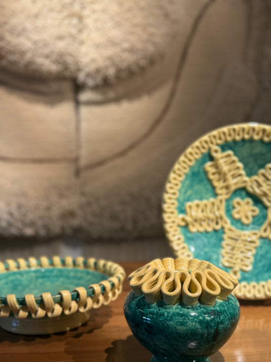 Sainte Radegonde Plate, circa 1960