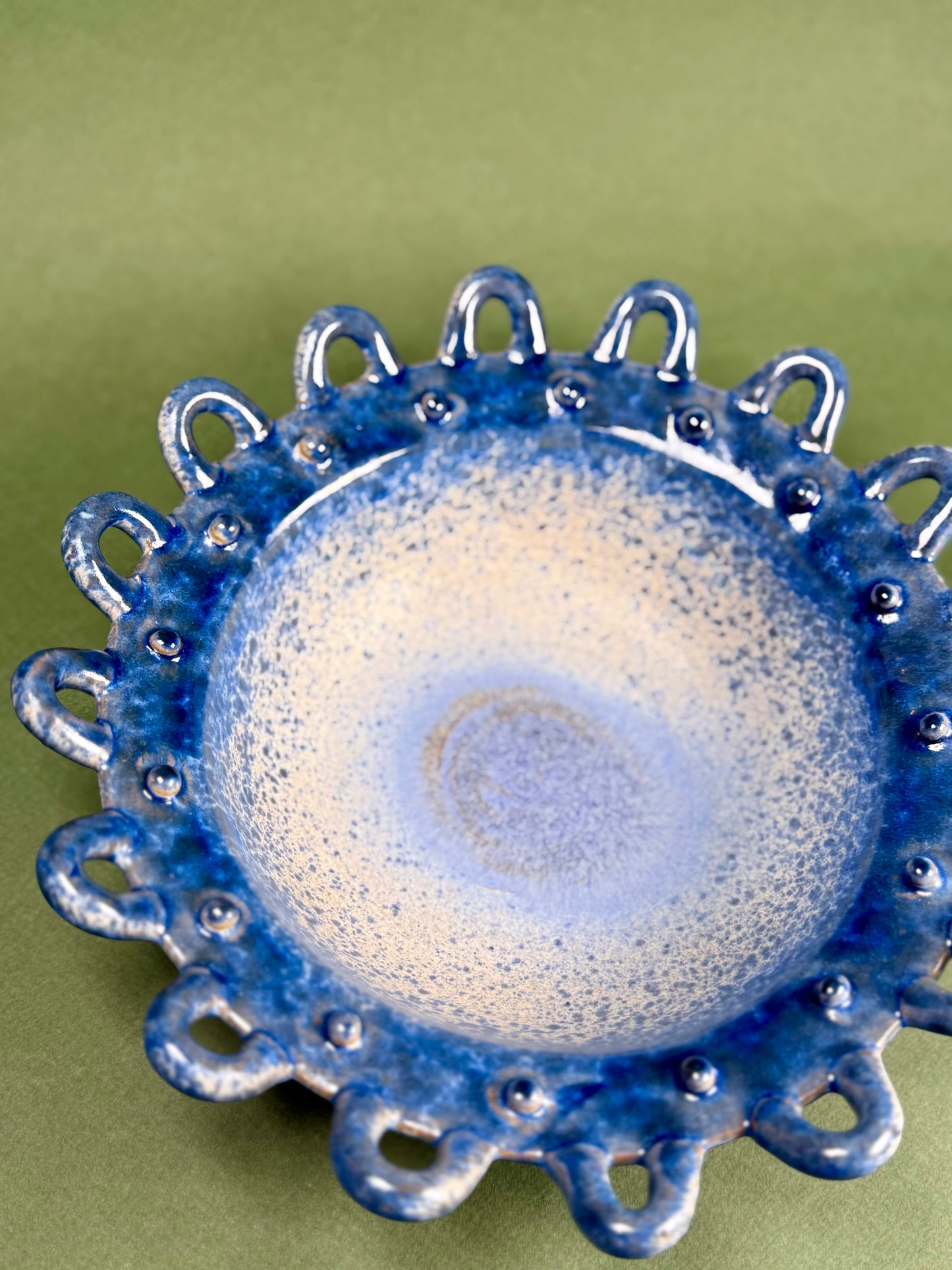 Italian Vintage Ceramic Bowl, circa 1950