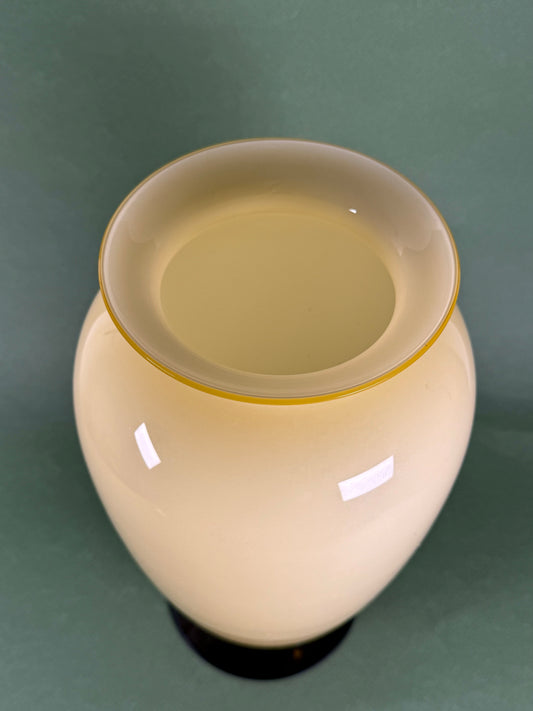 Large Murano Glass Vase, circa 1980