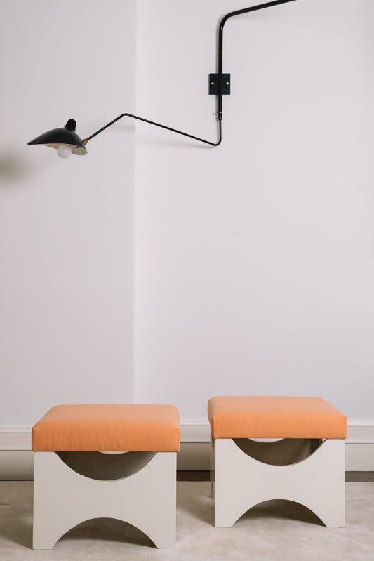 Pair of Stools, Ettore Sottsass, circa 1960s