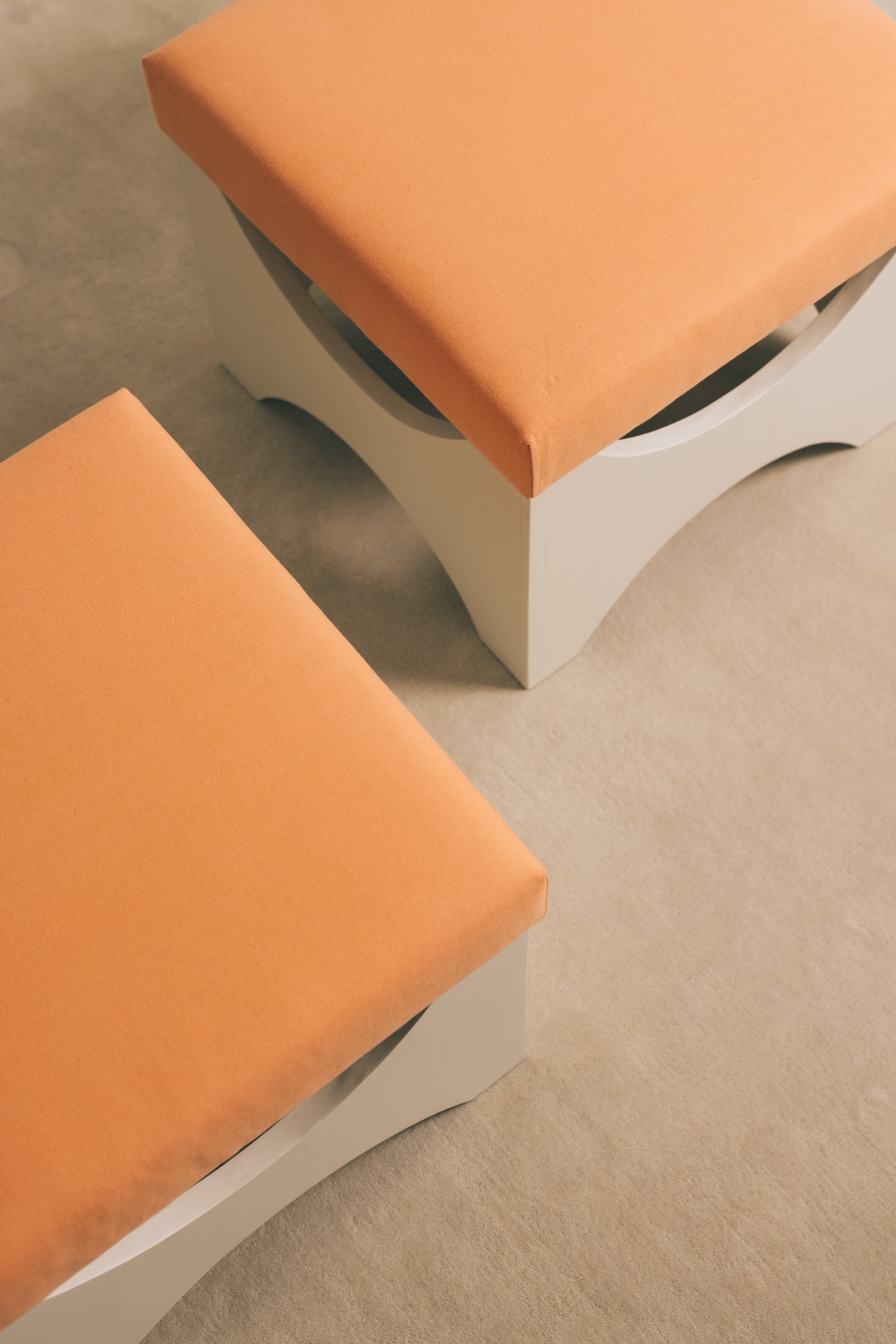Pair of Stools, Ettore Sottsass, circa 1960s