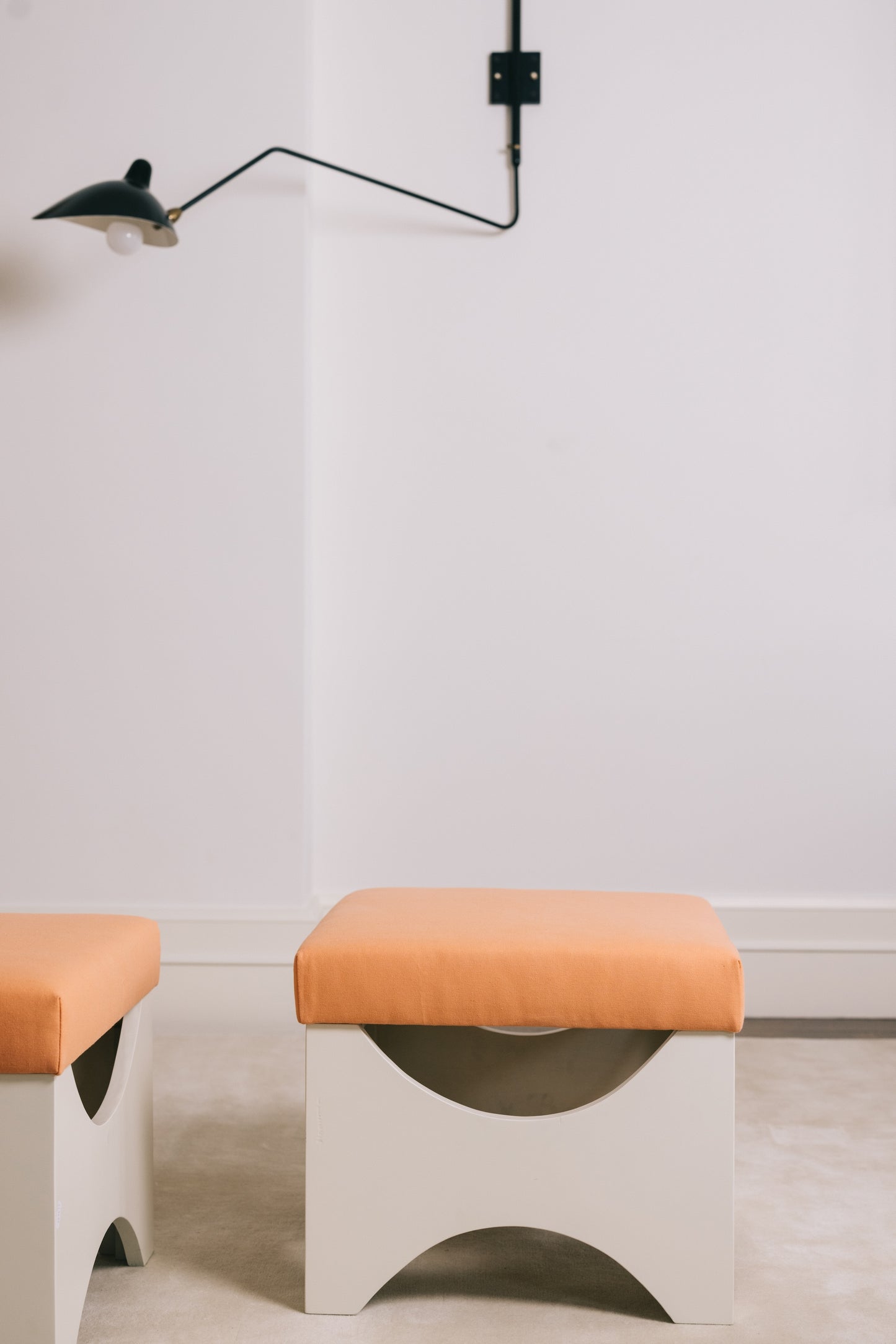 Pair of Stools, Ettore Sottsass, circa 1960s