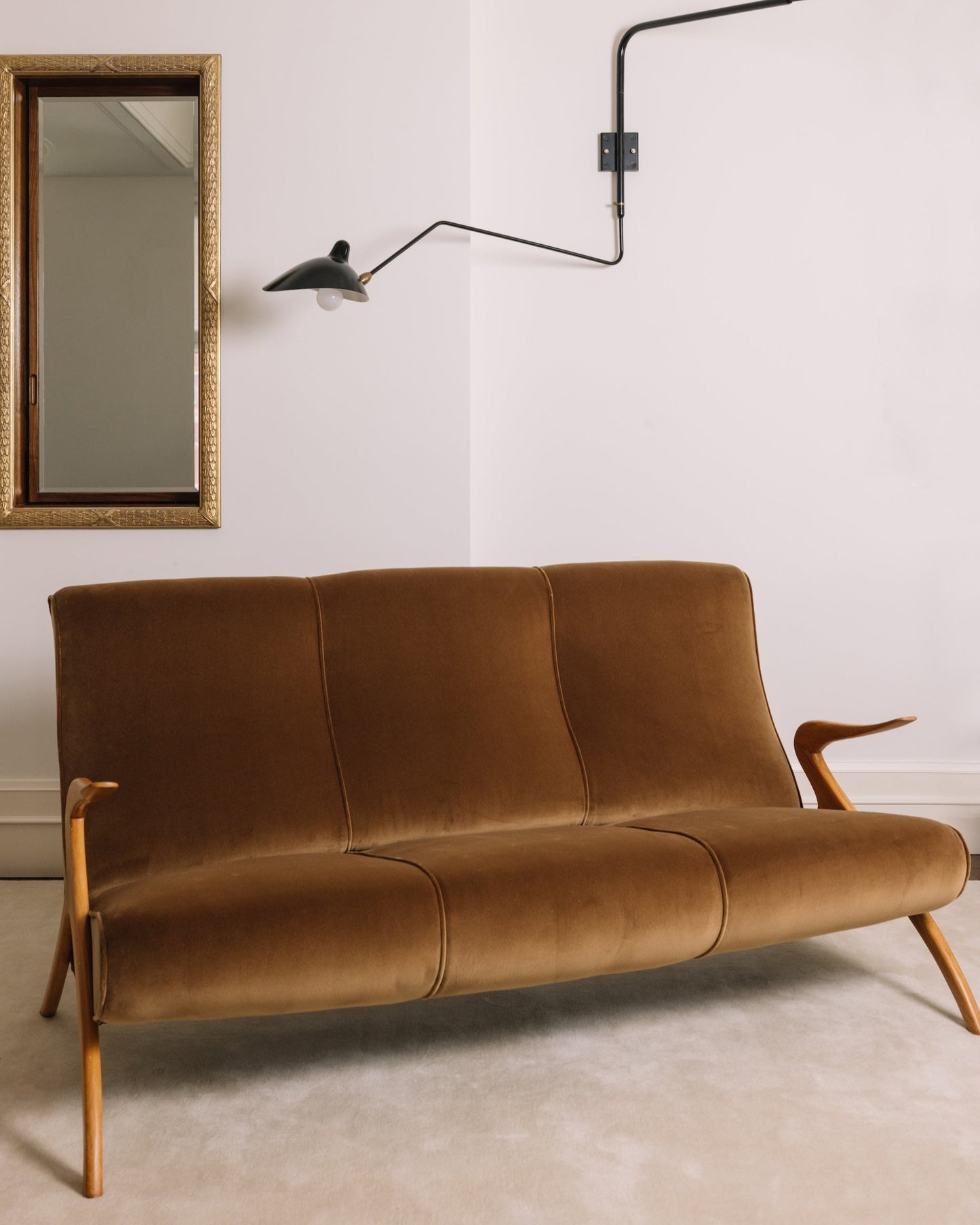 Sculptural Sofa, Malatesta & Mason, circa 1960s
