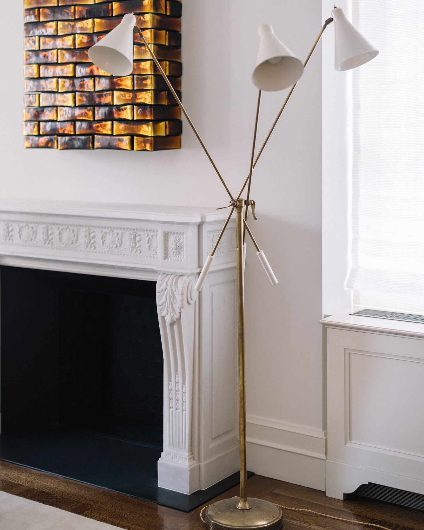 Three-Headed Floor Lamp, circa 1950s
