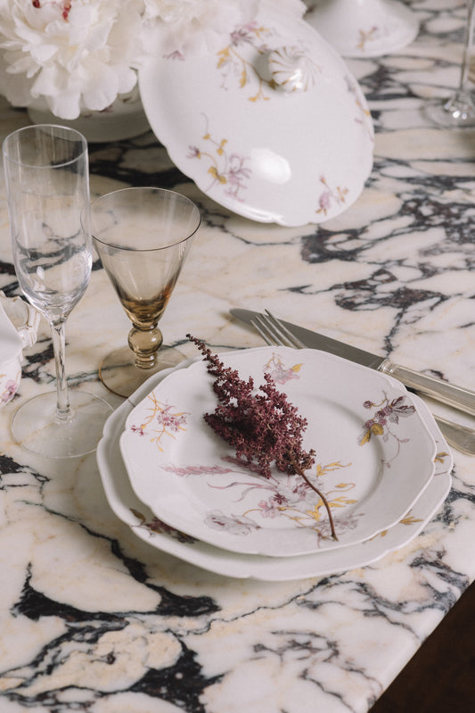 Large dinnerware set, Havilland Limoges, circa 1920