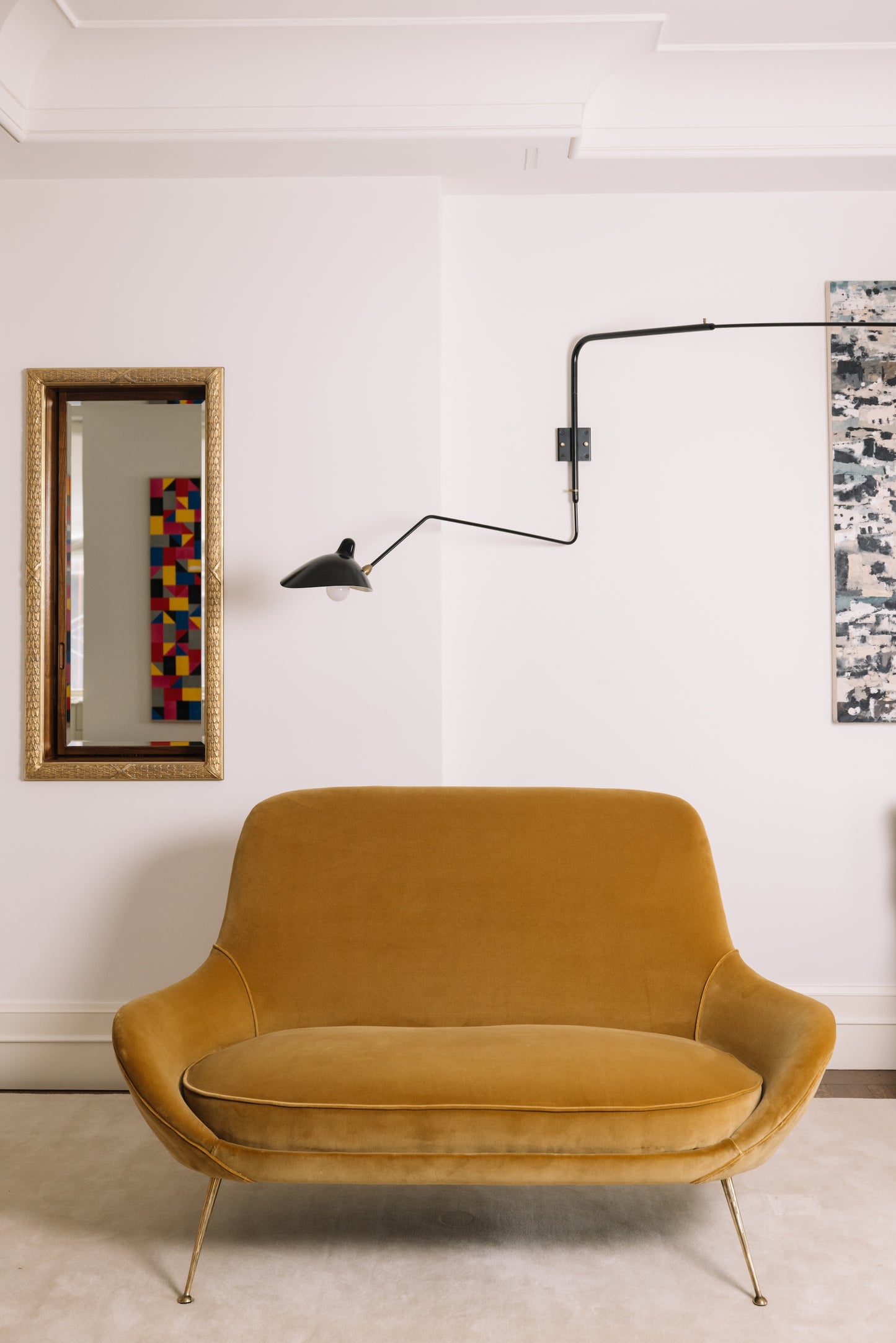Two Seater Italian Sofa, circa 1950s