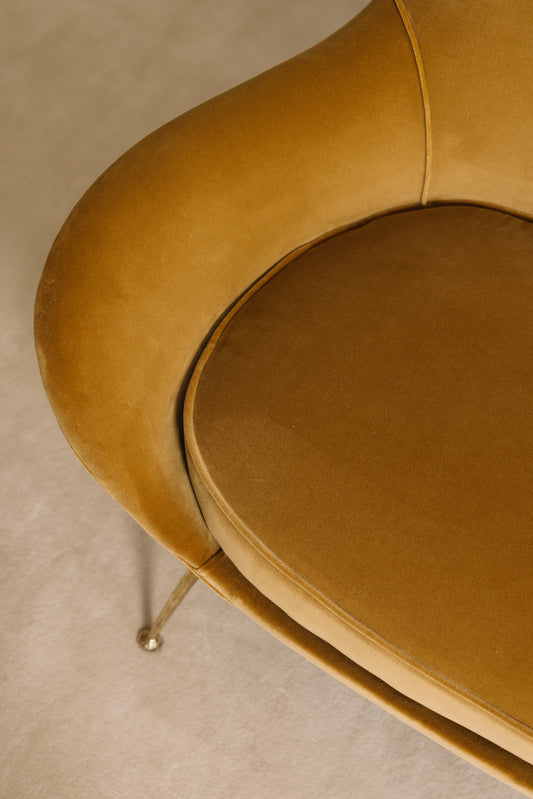 Two Seater Italian Sofa, circa 1950s