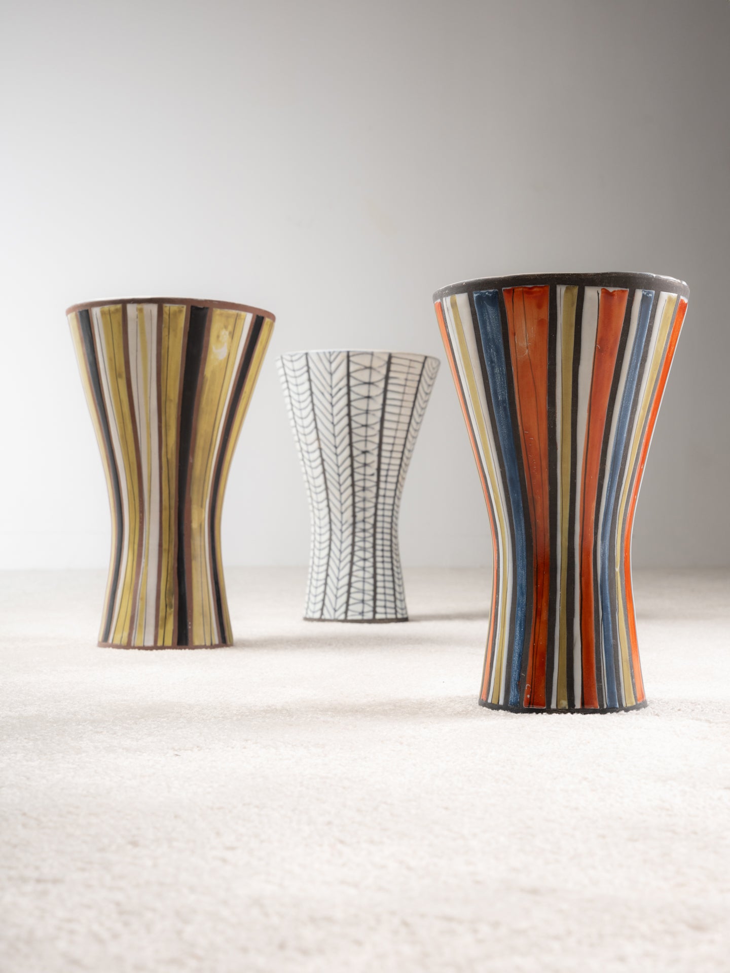 Roger Capron, Ceramic Vase, Vallauris, circa 1960s