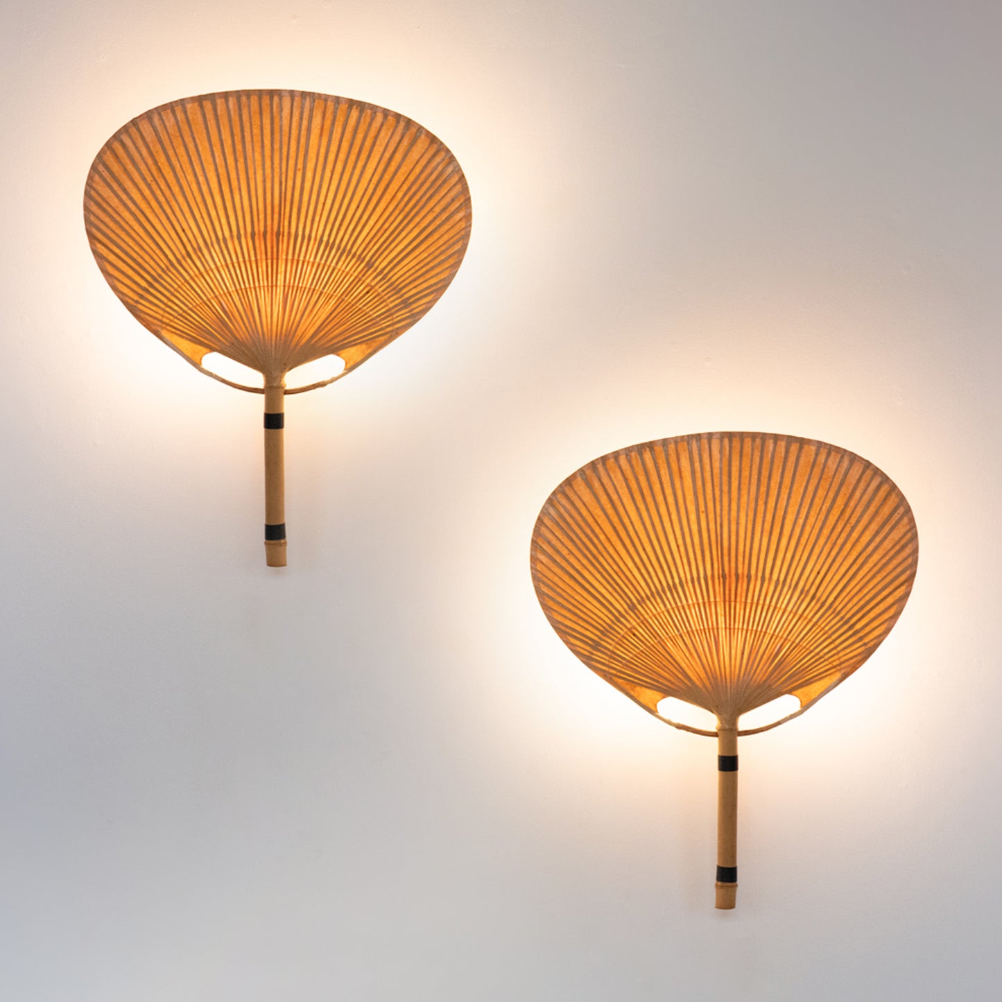 “Eventail” Wall Sconces, Ingo Maurer, 1973