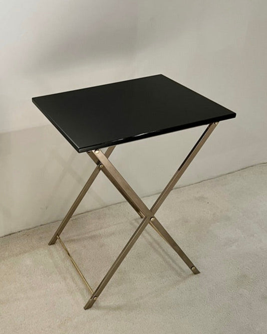 Pair of Folding Side Tables, Maison Jansen, circa 1970s