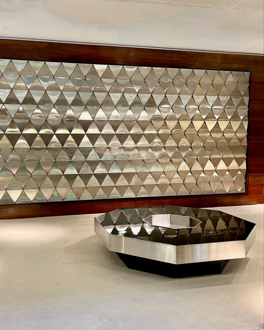 Monumental Coffee Table, Mario Sabot, circa 1970s