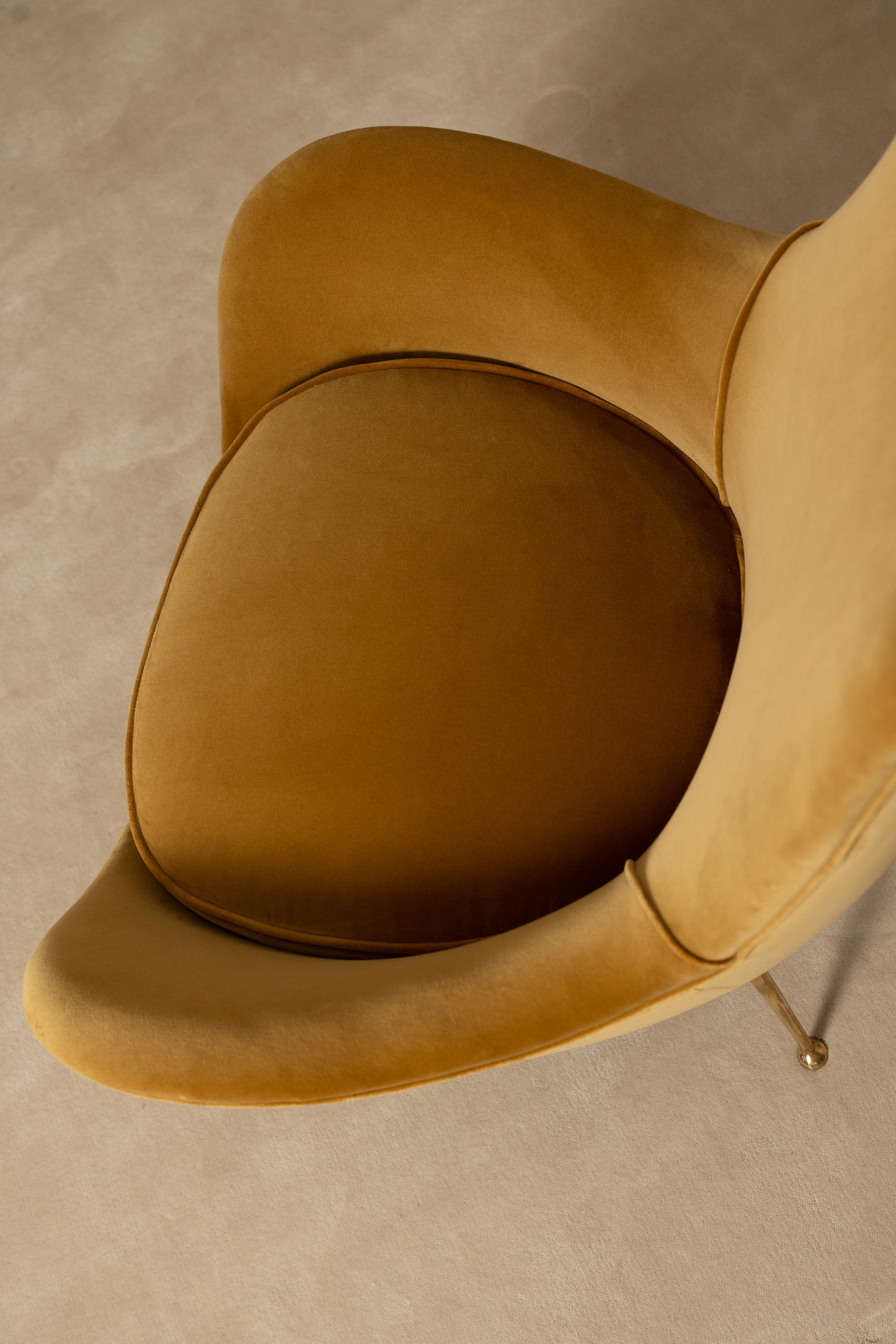Pair of Italian Armchairs, circa 1950s