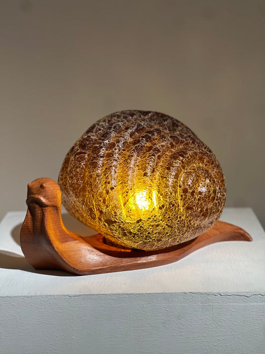 Marzio Cecchi, “Escargot” Table Lamp, circa 1970