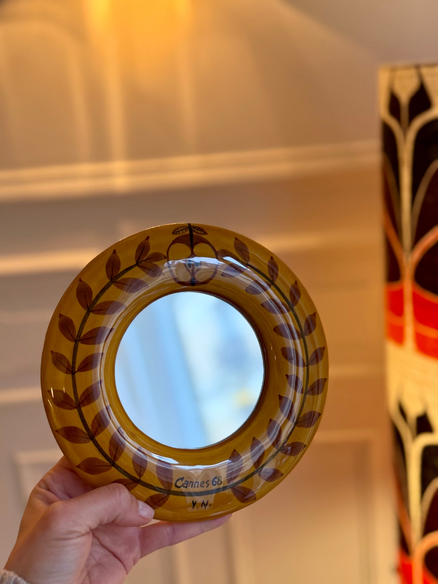 Small Decorative Mirror “Cannes 68”