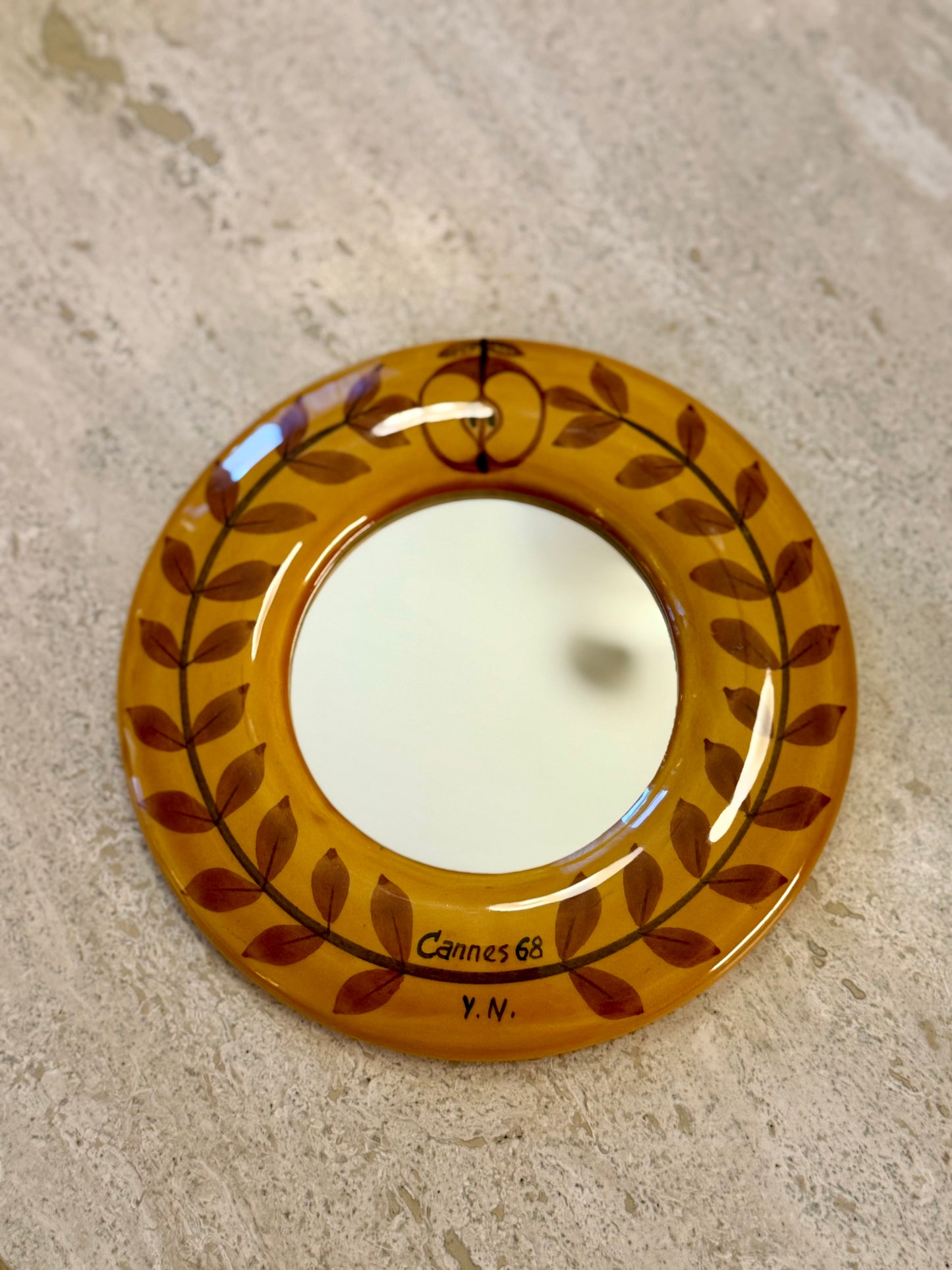 Small Decorative Mirror “Cannes 68”