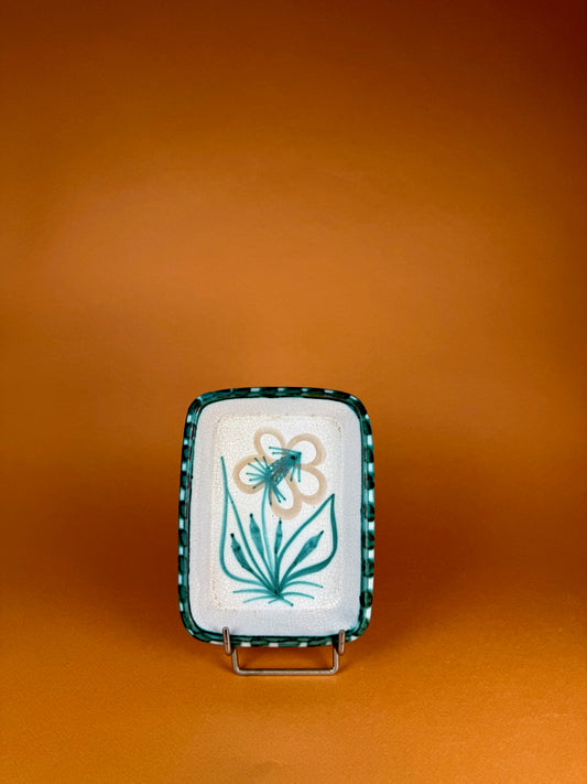 Set of four dishes, Collection “Flowers”, Robert Picault, circa 1950
