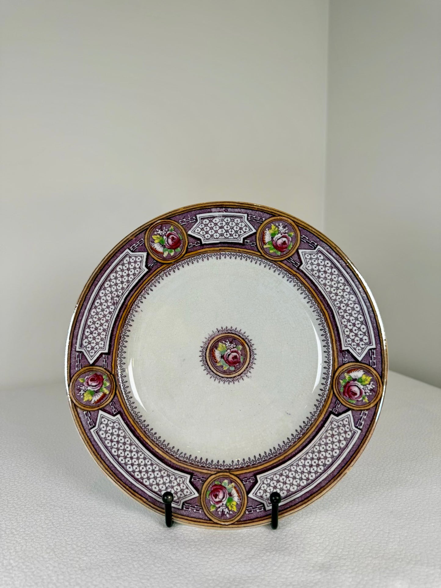 Purple Terre de Fer Dinnerware Set
