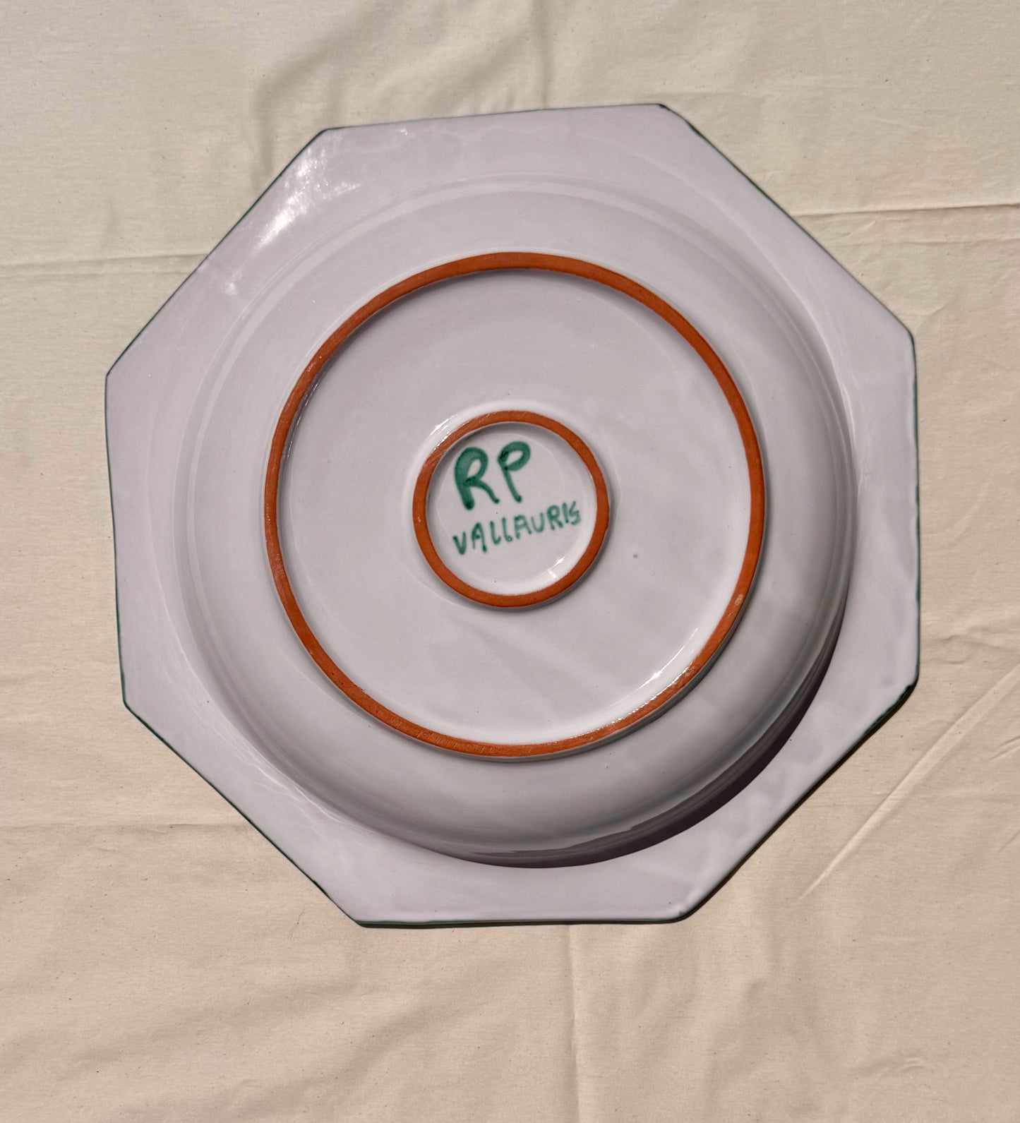 Mid-Century Robert Picault Ceramic Tableware Set, France, circa 1950