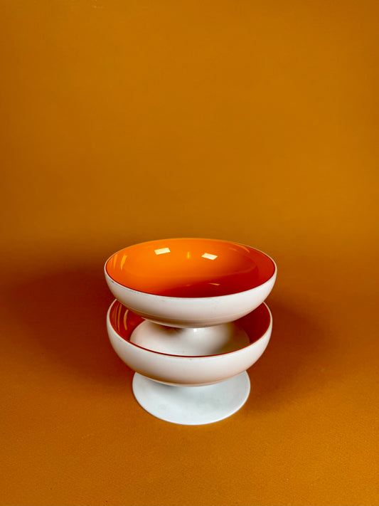 Pair of 1970s Murano Glass Coupes