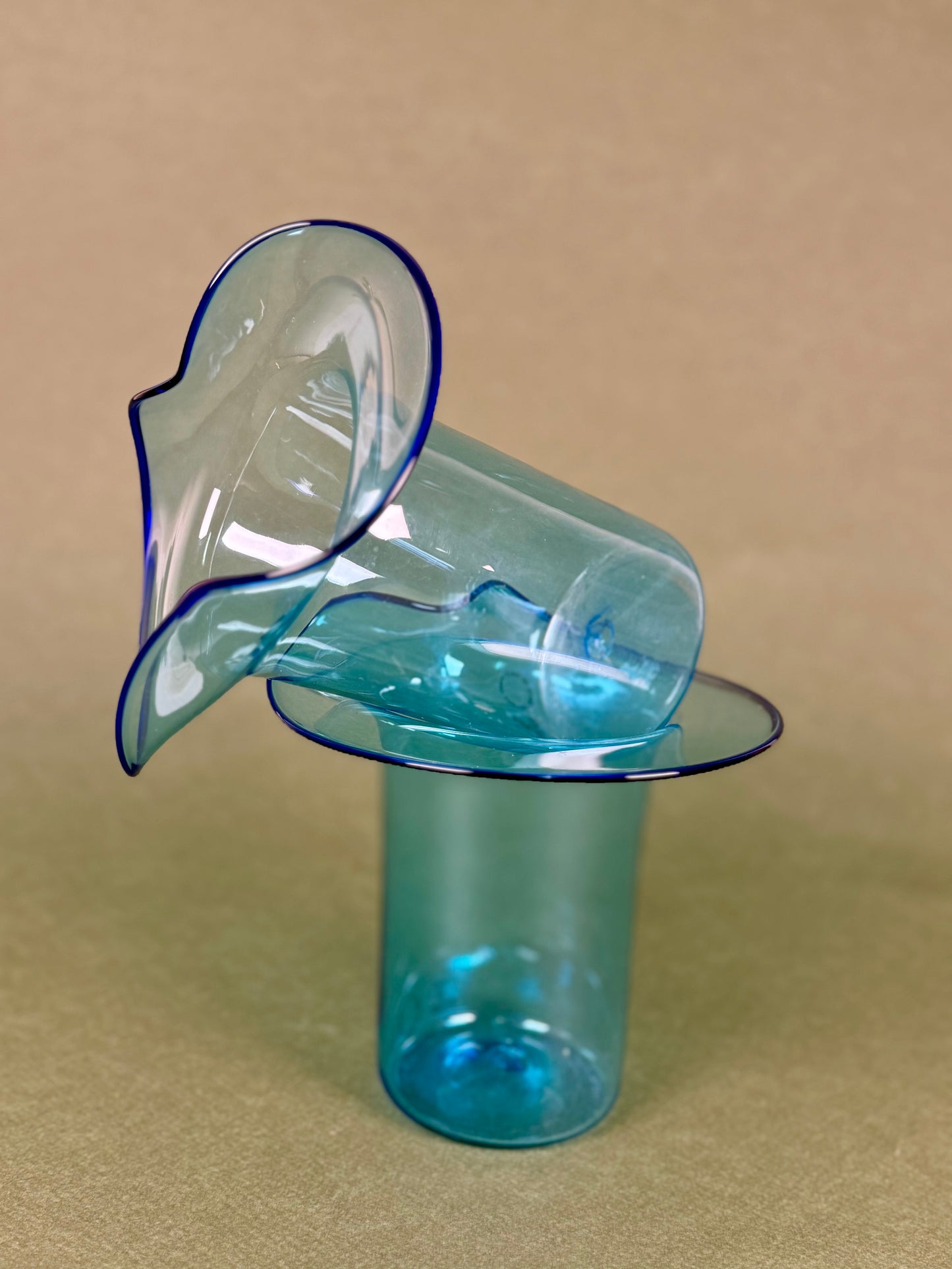 Pair of 1970s Murano Glass Vases