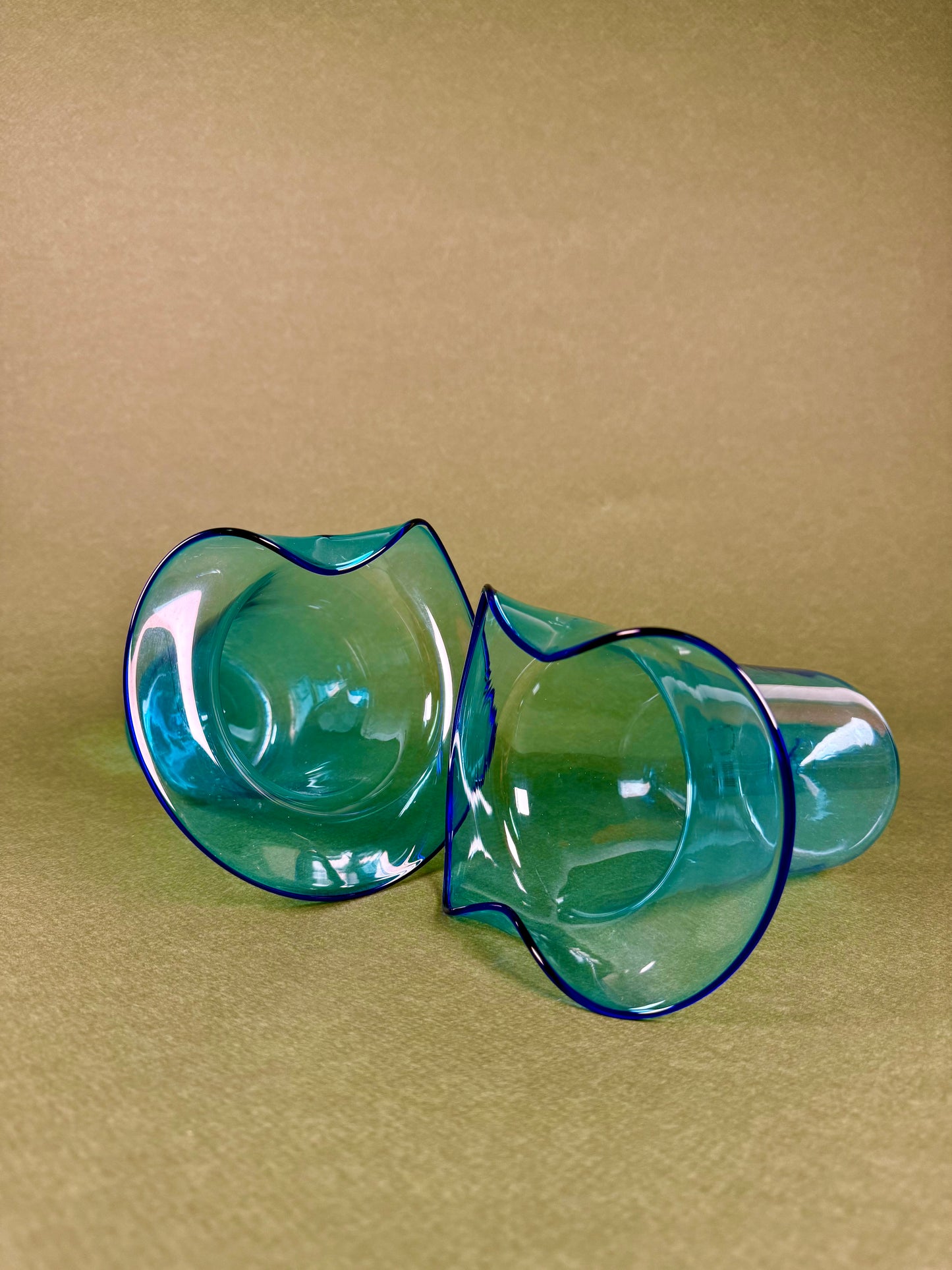 Pair of 1970s Murano Glass Vases