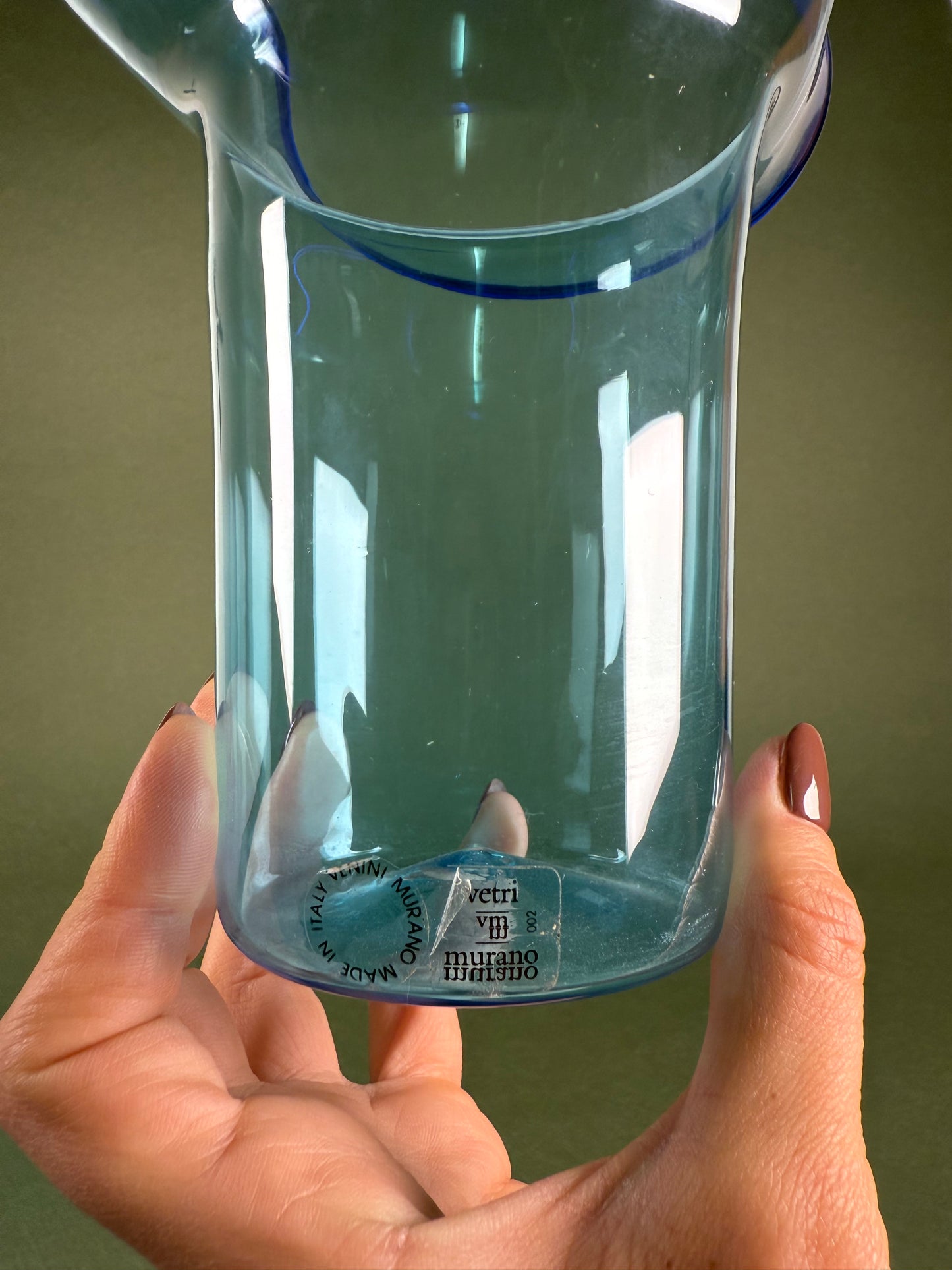 Pair of 1970s Murano Glass Vases