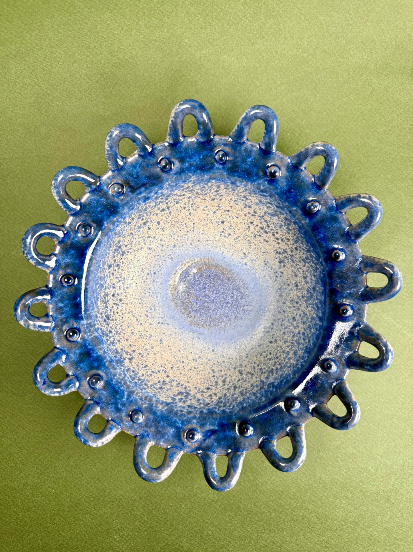 Italian Vintage Ceramic Bowl, circa 1950