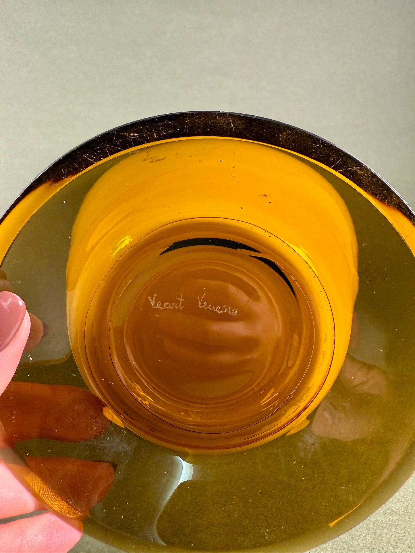 Large Murano Glass Vase, circa 1980