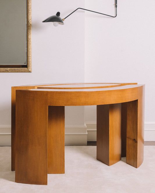 Brutalist Leaf Console, circa 1960s