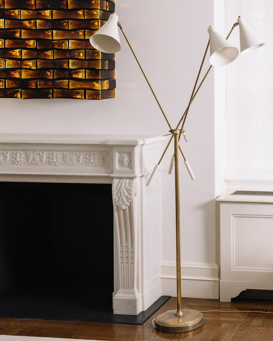 Three-Headed Floor Lamp, circa 1950s