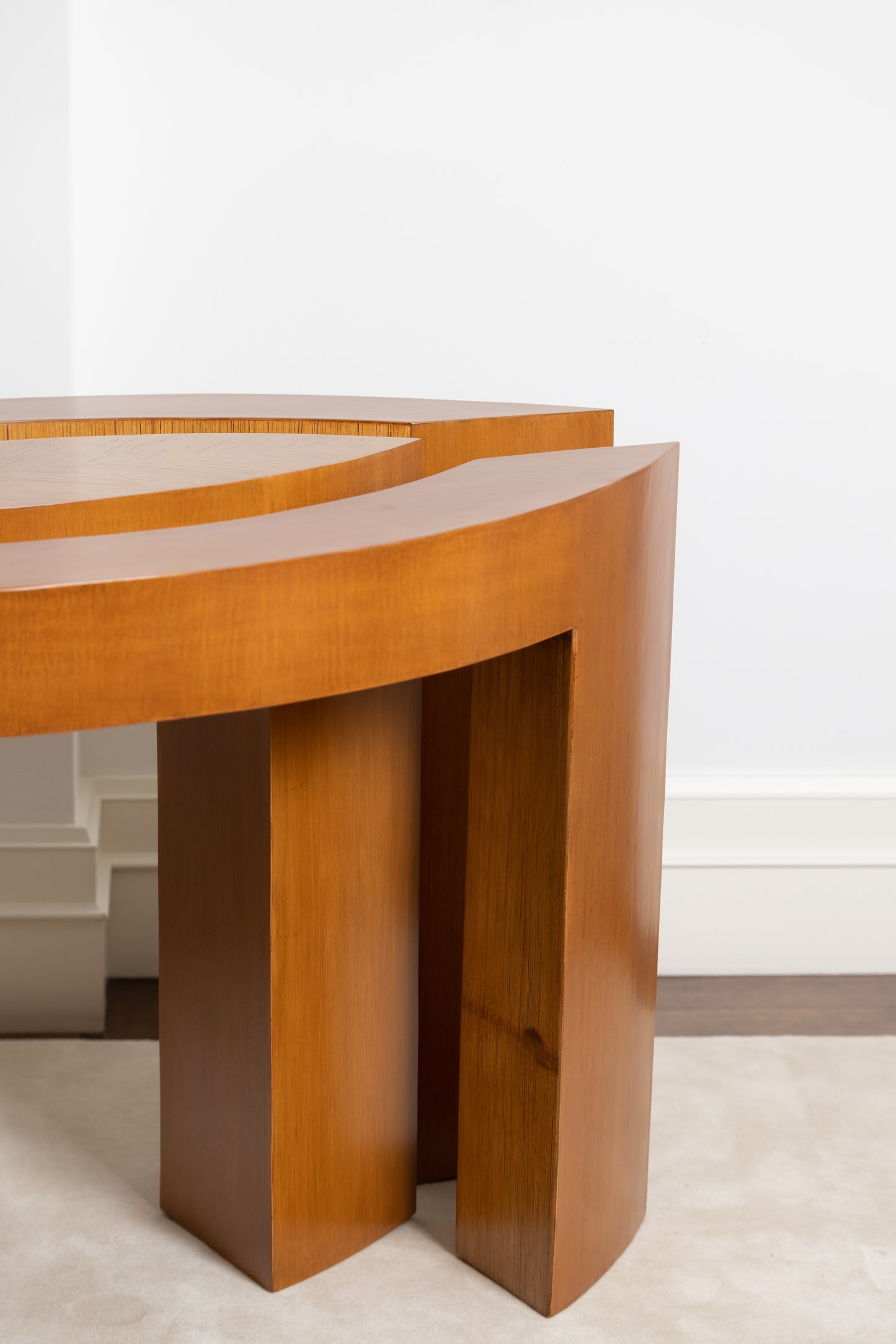 Brutalist Leaf Console, circa 1960s