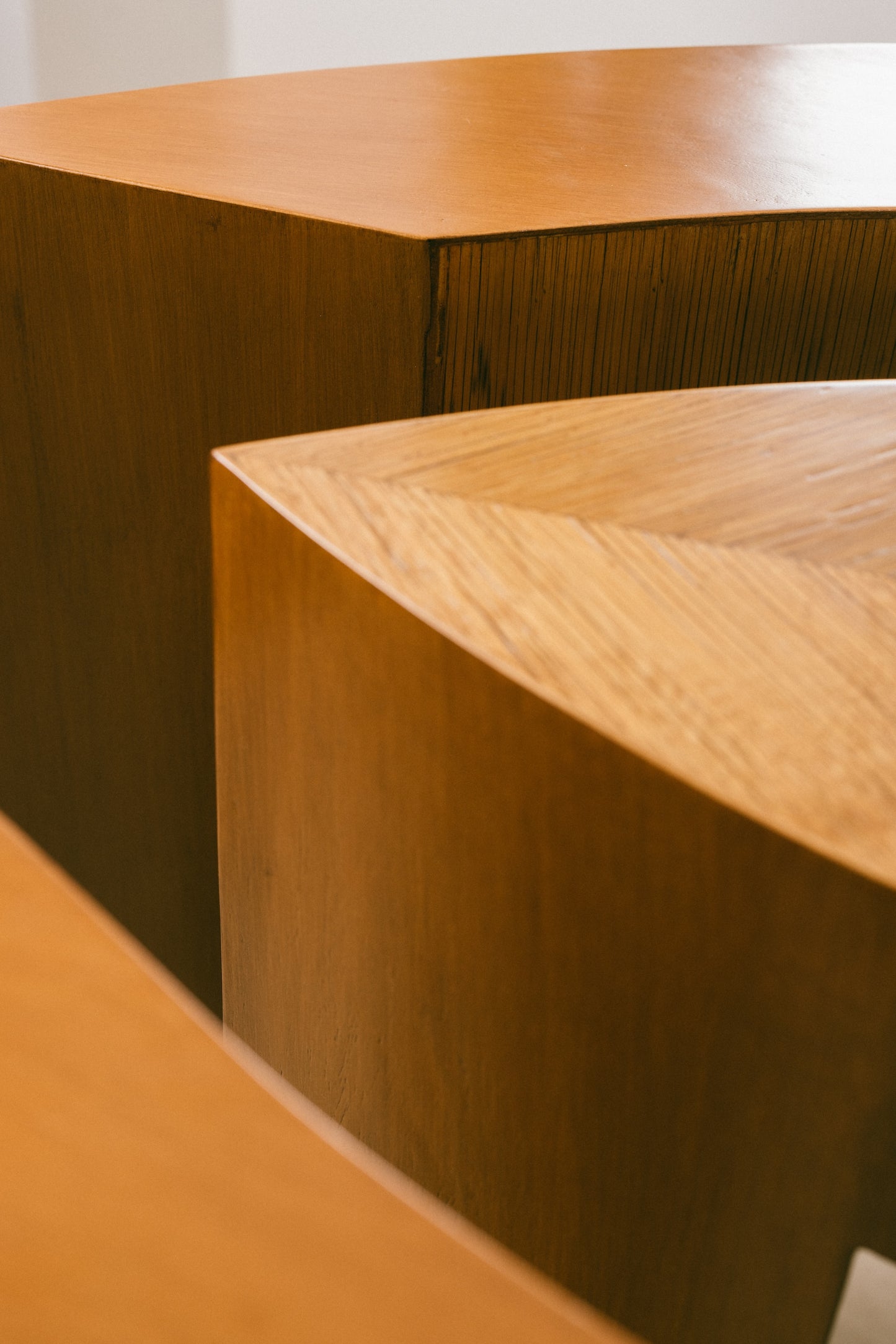 Brutalist Leaf Console, circa 1960s